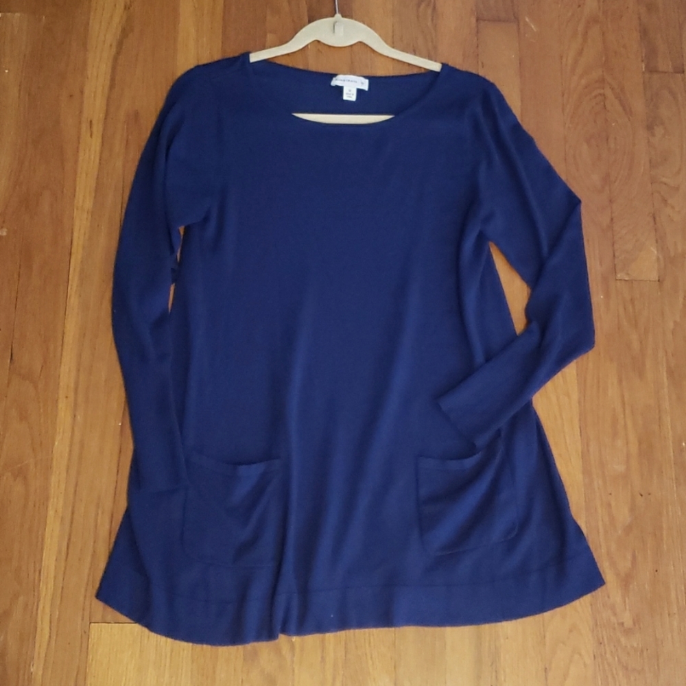 Susan Graver Blue Sweater M